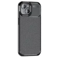 Case Ancus AutoFocus Carbon Fiber για Apple iPhone 15 Black