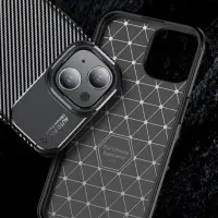 Case Ancus AutoFocus Carbon Fiber for Apple iPhone 15 Plus Black