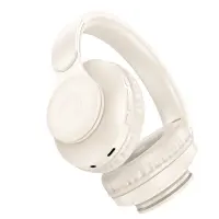 Wireless Stereo Headphone Hoco W45 Enjoy V5.3 400mAh AUX port White