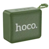 Wireless Speaker Hoco BS51 Gold Brick Sports BT 5.2 Green 1200mAh 5W with FM and Micro-SD