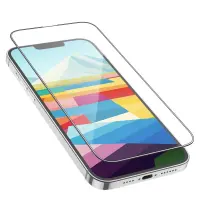 Tempered Glass Hoco G5 0.33mm Full Silk Screen HD 2.5D for Apple iPhone 15 / iPhone 16 10 Pcs Set