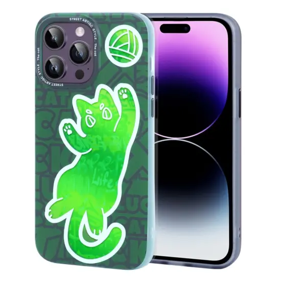 Case Hoco Cool Me Series for Apple iPhone 14 Pro 3D Cat