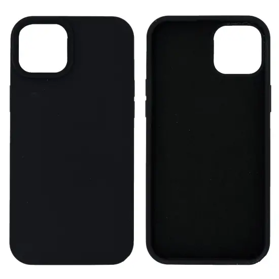 Case Ancus Silicon Liquid for Apple iPhone 15 Plus Black