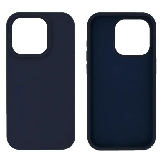 Case Ancus Silicon Liquid for Apple iPhone 15 Pro Dark Blue