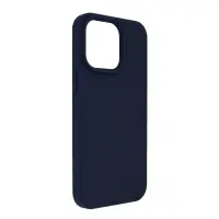 Case Ancus Silicon Liquid for Apple iPhone 15 Pro Max Dark Blue