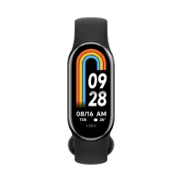 Xiaomi Smart Band 8 Water Resistance up to 5ATM 1.62" AMOLED Display 190mAh Black BHR7165GL