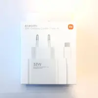 Travel Charger Xiaomi Charging Combo 33W with Cable USB-C White