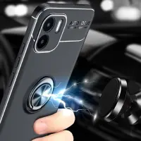 Θήκη Ancus AutoFocus Shock Proof with Ring Holder for Xiaomi Redmi A1 A2 TPU Black