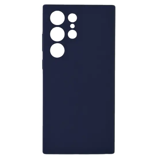 Case Ancus Silicon Liquid for Samsung SM-S918B Galaxy S23 Ultra 5G Dark Blue