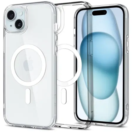 Case TPU Ancus Magnetic Ring για Apple iPhone 15 Transparent