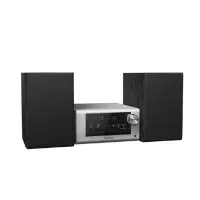 HiFi Micro System Panasonic SC-PM700 80W with CD USB FM and Bluetooth Silver