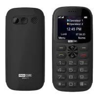 Maxcom MM471 Dual SIM 2.2" with Charger Dock, Bluetooth, Emergency Button + Car Charger Ancus Micro USB