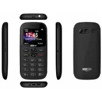 Maxcom MM471 Dual SIM 2.2" with Charger Dock, Bluetooth, Emergency Button + Car Charger Ancus Micro USB