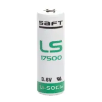 Βattery Saft LS17500 Li-SOCl2 2500mAh 3.6V AA