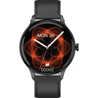 Smartwatch Maxcom FW48 Vanad Satin IP67 2000mAh 1.32” AMOLED Ecoleather Band Black