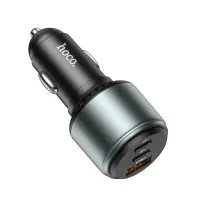 Car Charger Hoco NZ9 Galloper 95W 2xUSB-C PD65W PD30W and USB QC 18W Black