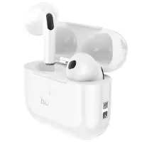 Wireless Hands Free Hoco EW58 TWS V.5.3 300mAh Compatible with Siri and 4h Talk Time White