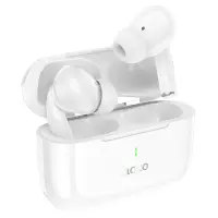 Wireless Hands Free Hoco EW59 TWS V.5.3 300mAh Compatible with Siri and 4h Talk Time White