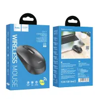 Wireless Mouse Hoco GM14 Platinum Business Wireless Mouse με 3 Πλήκτρα DPI 1200 Black