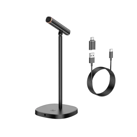 Desktop Microphone Hoco L16 Mike USB-C 360° with Digital Noise Reduction