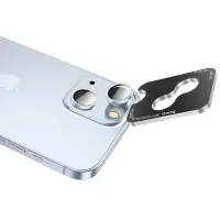 Camera Frame Film Hoco 3D Metal V13 for Apple iPhone 15 / iPhone 15 Plus Light Blue