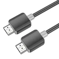 Data Cable Hoco US08 HDMI 2.0 to HDMI 4K 60Hz HD 18Gbps 1m Black