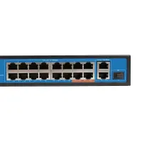 Ethernet Switch Ewind EW-S1619CF-AP 16x10/100Mbps + 2x100M RJ45+1x100/1000Mbps PoE with Gigabit SFP Uplink