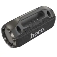 Wireless Speaker Hoco HA3 Drum TWS BT 5.0 4000mAh 2x10W with USB Micro SD and Wired Mic Black