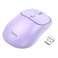 Wireless Mouse Hoco GM25 Royal Dual Mode 1600dpi 2.4GHz 4 Buttons Romantic Purple