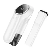 Rechargeable Portable Vacuum Car Cleaner Hoco ZP6 Speed 55W 4000mAh with 120ml Bin and HEPA Filter White