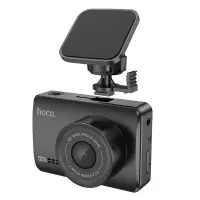 Windshield Cam Hoco DV3 1080p/30fps 200mAh WiFi FullHD Angle Lens 140° 2.45" Display Park/Night Mode and Rear Camera 720P