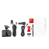 Windshield Cam Hoco DV3 1080p/30fps 200mAh WiFi FullHD Angle Lens 140° 2.45" Display Park/Night Mode and Rear Camera 720P