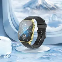 Smartwatch Hoco Y19 IP68 AMOLED Screen 1.96" 300mAh V5.2 with Call Function Bright Gold