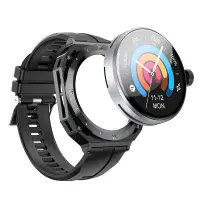 Smartwatch Hoco Y14 IP67 IPS Screen 1.32" 200mAh V5.0 with Call Function and 2 Watchbands Black/White