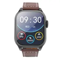 Smartwatch Hoco Y17 IP67 IPS Screen 2.03" 300mAh V5.0 with Call Function Metal Black