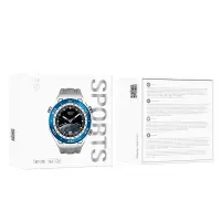 Smartwatch Hoco Y16 IP67 IPS Screen 1.39" 260mAh V5.1 with Call Function Silver