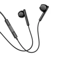 Hands Free Hoco M93 Earphones Stereo USB-C Compatible with All USB-C Devices Black 1.2m