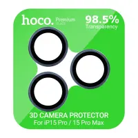 Camera Frame Film Hoco 3D Metal Frame V14 for Apple iPhone 15 Pro / 15 Pro Max Space Grey