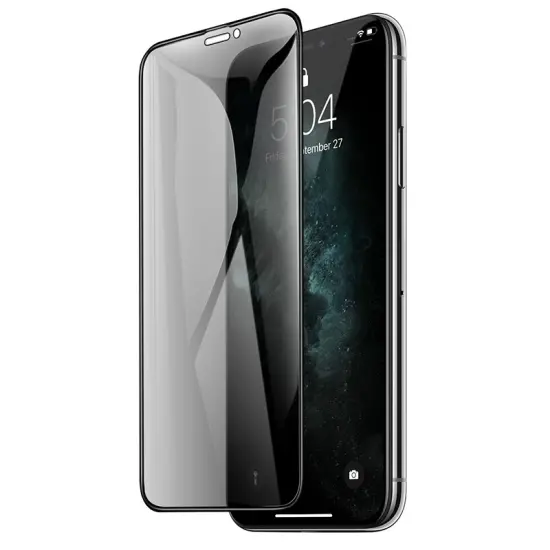Tempered Glass Hoco G11 30 Decree Privacy Angle Anti-Scratcht, Anti-Fingerprint 0.33mm για Apple iPhone X/XS/11 Pro Set 25 τμχ