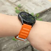 Watchband Hoco WH05 Climbing Series Nylon for Samsung Huawei Xiaomi Vivo OPPO etc 22mm Universal Orange