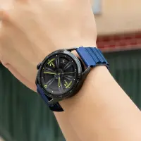 Watchband Hoco WH05 Climbing Series Nylon for Samsung Huawei Xiaomi Vivo OPPO etc 22mm Universal Dark Navy Blue