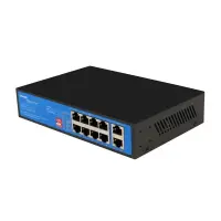 Ethernet Switch Ewind EW-S1910CG-AP 8x10/100Mbps + 2x100Mbps  RJ45 PoE IP30