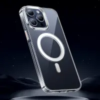 Case  Hoco Premium Series Transparent AS3 Magnetic Mag-charge for Apple iPhone 15 Pro Transparent