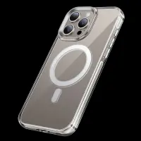 Case  Hoco Premium Series Transparent AS3 Magnetic Mag-charge for Apple iPhone 15 Pro Transparent