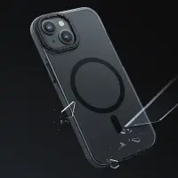 Case Hoco Premium Series Drop Proof Magnetic Mag-charge for Apple iPhone 15 Black