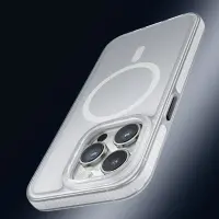 Case Hoco Premium Series Drop Proof Magnetic Mag-charge for Apple iPhone 15 Pro White