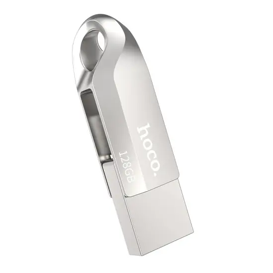 Flash Drive Hoco UD8 2 in 1 Super-Speed 128GB USB-A 3.0 and USB-C Mini Size