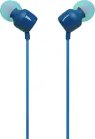 Hands Free JBL Tune 160 In-ear 3.5mm Pure Bass Sound with Mic JBLT160BLU Blue