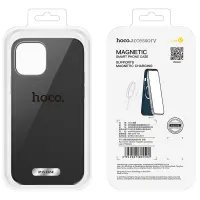 Case Hoco Pure Series Silicone Magnetic for Apple iPhone 15 Black