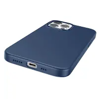 Case Hoco Magnetic Series Liquid Silicone with MagSafe for Apple iPhone 15 Pro Max Blue